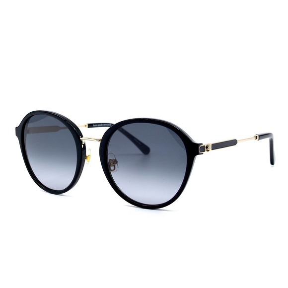 kate spade Accessories - NEW KATE SPADE ELEESE/S BLACK GREY ROUND WOMEN'S SUNGLASSES